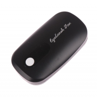 Вентилятор для сушіння вій, чорний - Eyelash Fan (USB)