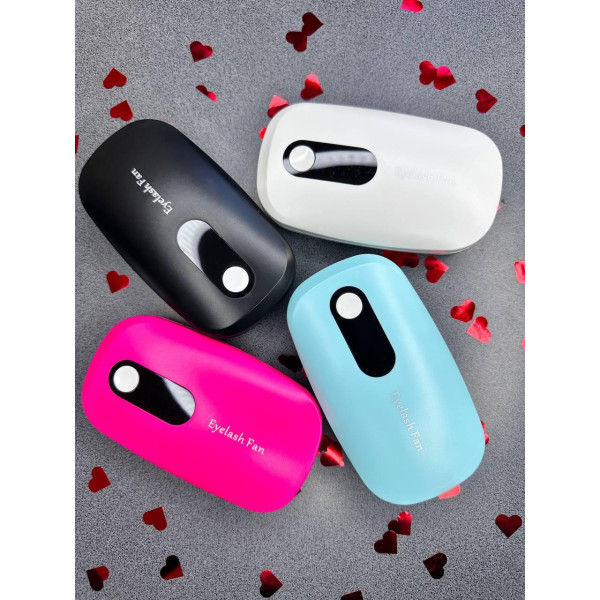 Вентилятор для сушіння вій, блакитний - Eyelash Fan (USB) Вентилятор для сушіння вій, блакитний - Eyelash Fan (USB)