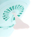 Вентилятор для сушіння вій, блакитний - Eyelash Fan (USB)