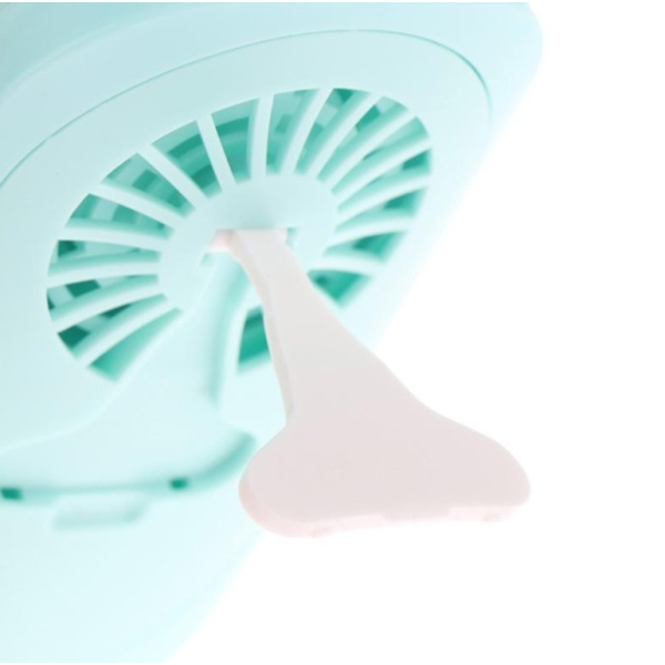 Вентилятор для сушіння вій, блакитний - Eyelash Fan (USB)
