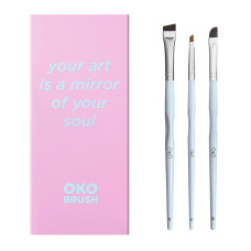 Набір пензликів OKO Your Art is a Mirror of Your Soul OKO (№1, №2, №5)