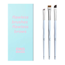 Набір пензликів OKO Flawless Brushes Flawless Brows OKO (№3, №4, №6)