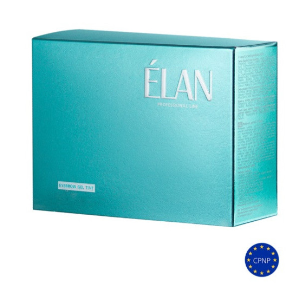 Фарба для брів ELAN комплект 02 Dark-brown, Темно-коричневий Фарба для брів ELAN комплект 02 Dark-brown, Темно-коричневий