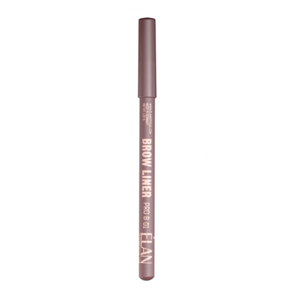 Олівець для брів пудровий Elan Brow Liner Pro B №01, medium brown