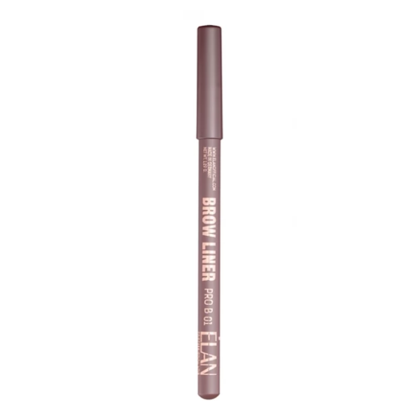 Олівець для брів пудровий Elan Brow Liner Pro B №01, medium brown