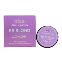 Пудра освітлювальна для брів ZOLA Viktorina Vika BB Powder фіолетова, 10 гр