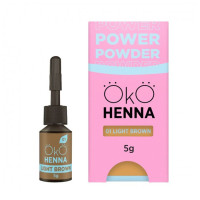 Хна для брів OKO Power Powder, 01 Light Brown, 5 г