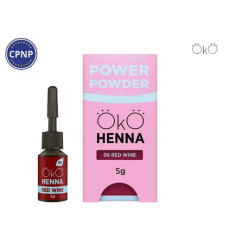 Хна для брів OKO Power Powder, 06 Red Wine, 5 г