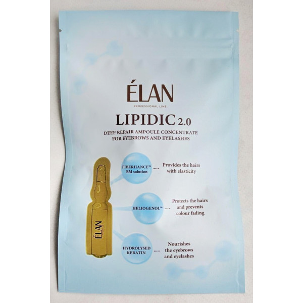 Концентрат для глибокого відновлення брів та вій у ампулах Elan LIPIDIC 2.0 (упаковка 10 шт) Концентрат для глибокого відновлення брів та вій у ампулах Elan LIPIDIC 2.0 (упаковка 10 шт)