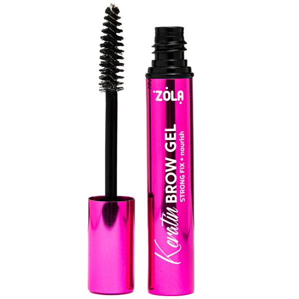 Гель для брів ZOLA Keratin Brow Gel Strong Fix + Nourish, 5 мл