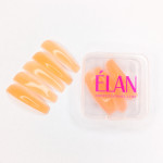 Силіконові бігуді, валики для ламінування ELAN EASY CURL 6 пар (помаранчеві)