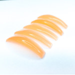 Силіконові бігуді, валики для ламінування ELAN EASY CURL 6 пар (помаранчеві)