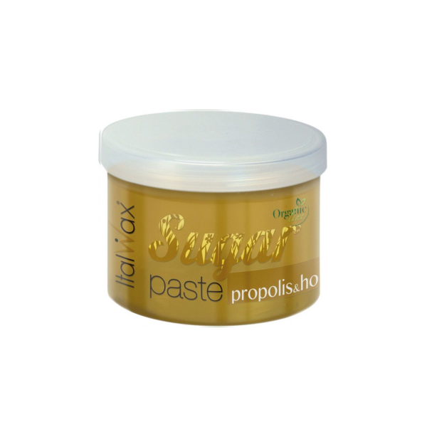 Цукрова паста в банці Italwax - Мед та Прополіс Organic line, 450 мл/750 г