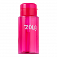 Пластикова ємність для рідини з помпою-дозатором ZOLA, 180 мл (рожева)