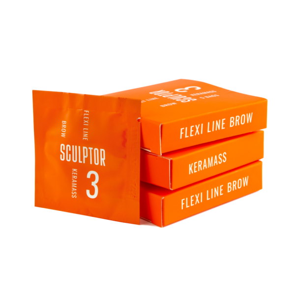 Складник FLEXI LINE BROW KERAMASS №3, Sculptor Lash 1,5ml - Глибоке відновлення