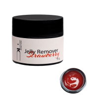Ремувер желе для вій Design Lashes Strawberry, Полуниця 15 г