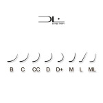 Вії Design Lashes 0,10 C - 7 мм (10 ліній) окрема довжина (пошкоджене пакування)