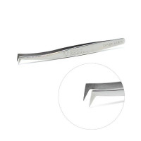 Пінцет для нарощування вій Сокирка Diamond Design Lashes, дзеркальний (9)