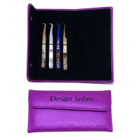Чохол-конверт на 4 пінцета Design Lashes