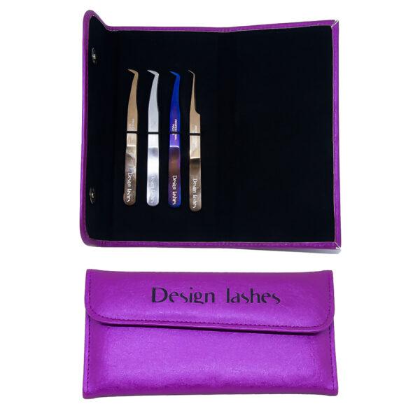 Чохол-конверт на 4 пінцета Design Lashes Чохол-конверт на 4 пінцета Design Lashes