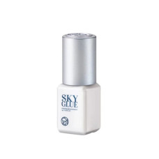 Клей для нарощування вій SKY Super glue, біла кришка, 5 мл (1 сек), чорний