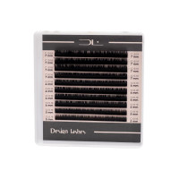 Вії Design Lashes Mix 0,10 C - 5-7 мм (10 ліній) мікс