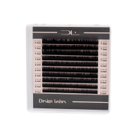 Вії Design Lashes Mix 0,10 C - 5-7 мм (10 ліній) мікс