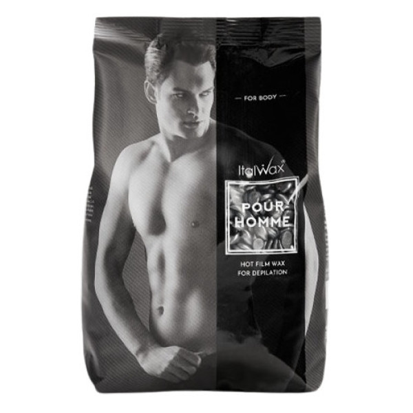 Віск у гранулах ItalWax Pour Homme - Чоловічий, 1000 г