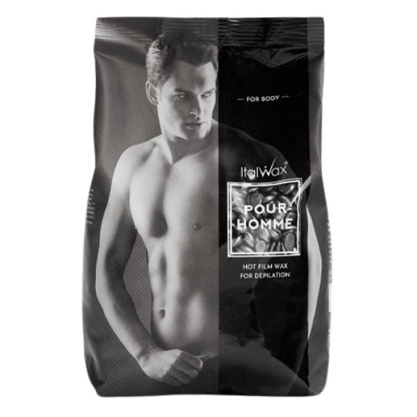 Віск у гранулах ItalWax Pour Homme - Чоловічий, 1000 г