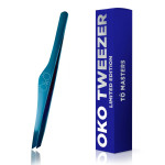 Пінцет для брів скошений OKO Blue Magic Premium