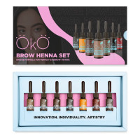 Набір хни для брів OKO Power Powder 5 г