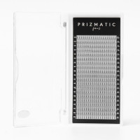 Пучки вій на стрічці чорні PRIZMATIC - Sculptor lash, mix 4D L 0,07 (8-14), 20 ліній Скульптор лаш мікс