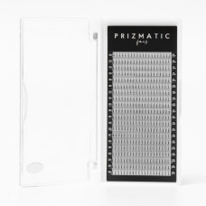 Пучки вій на стрічці чорні PRIZMATIC - Sculptor lash, mix 3D CC 0,07 (8-14), 20 ліній Скульптор лаш мікс