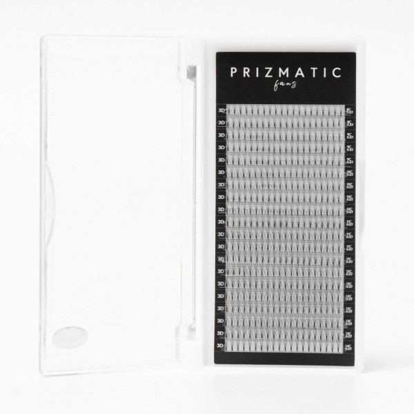 Пучки вій на стрічці чорні PRIZMATIC - Sculptor lash, mix 3D L 0,07 (8-14), 20 ліній Скульптор лаш мікс Пучки вій на стрічці чорні PRIZMATIC - Sculptor lash, mix 3D L 0,07 (8-14), 20 ліній Скульптор лаш мікс