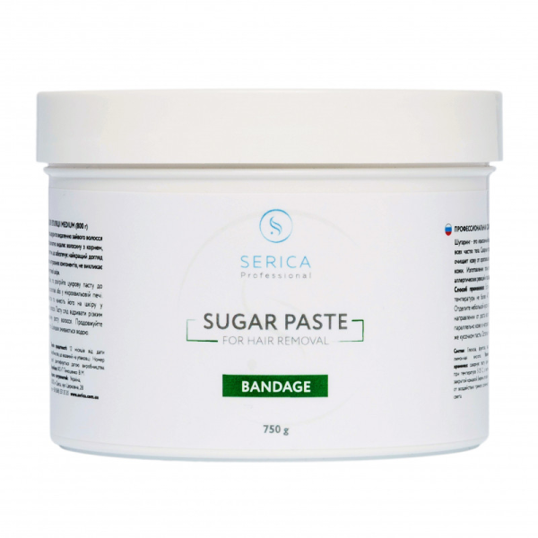 Цукрова паста для шугарингу бандажна Serica Bandage, 750 г