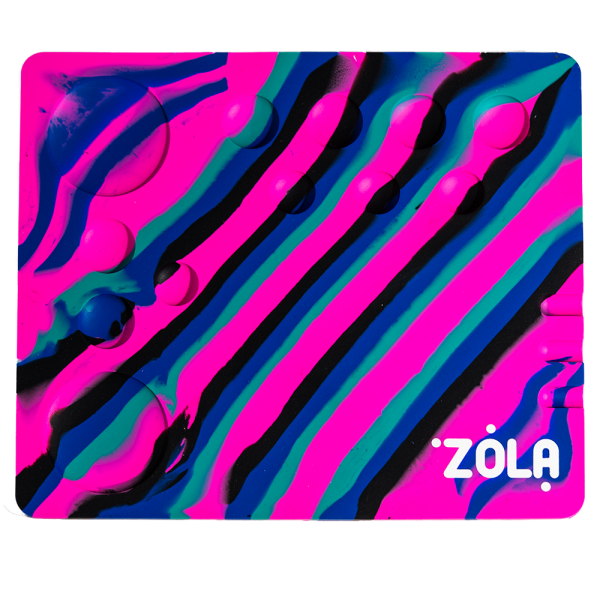 Килимок силіконовий ZOLA Mixing Pad (Різнокольоровий)