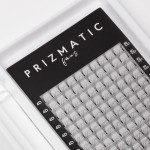 Пучки вій на стрічці чорні PRIZMATIC - Sculptor lash, mix 4D - C 0,07 (8-14), 20 ліній Скульптор лаш мікс