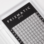 Пучки ресниц на ленте черные PRIZMATIC - Sculptor lash, mix 4D - CC 0,07 (8-14), 20 линий Скульптор лаш микс