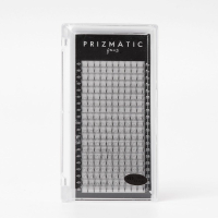 Пучки вій на стрічці чорні PRIZMATIC - Sculptor lash, mix 4D - C 0,07 (8-14), 20 ліній Скульптор лаш мікс