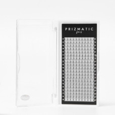 Пучки ресниц на ленте черные PRIZMATIC - Sculptor lash, mix 5D - C 0,07 (8-14), 20 линий Скульптор лаш микс
