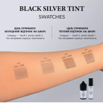 Система фарбування вій з інкапсульованим сріблом Elan BLACK SILVER TINT (Засіб 2), 10 мл