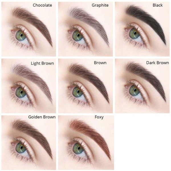 Хна для брів Ekko Beauty - Black, 5 г Хна для брів Ekko Beauty - Black, 5 г