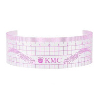 Лінійка багаторазова для ескізу брів KMC, рожева