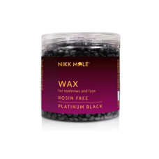 Віск у гранулах для брів та обличчя (Platinum Black) Nikk Mole, 100 г