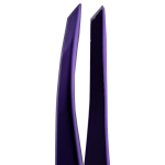Пінцет скошений професійний для брів ZOLA VIOLET