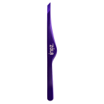 Пінцет скошений професійний для брів ZOLA VIOLET