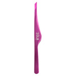 Пінцет скошений професійний для брів ZOLA PINK