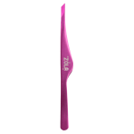 Пінцет скошений професійний для брів ZOLA PINK
