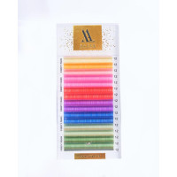 Вії ALIAS Color  MIX 10 colors C 0.10 - 12 мм