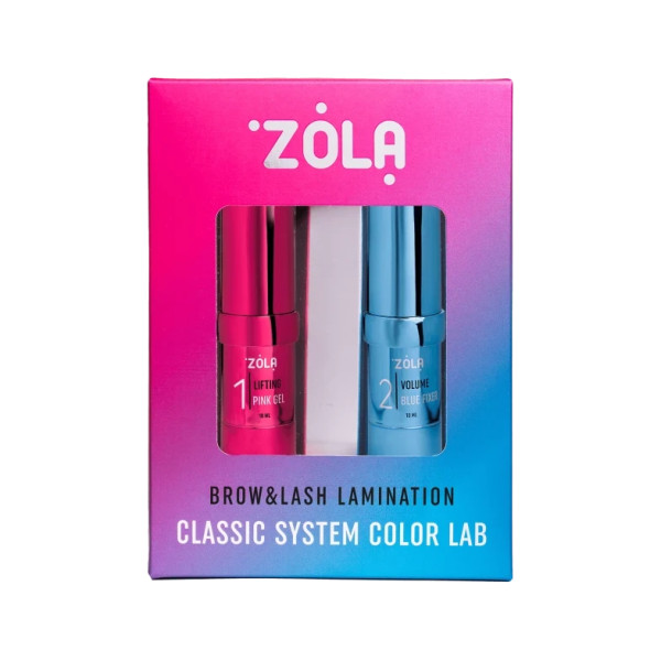 Набір для ламінування ZOLA Color Lab Brow&Lash Lamination Classic System